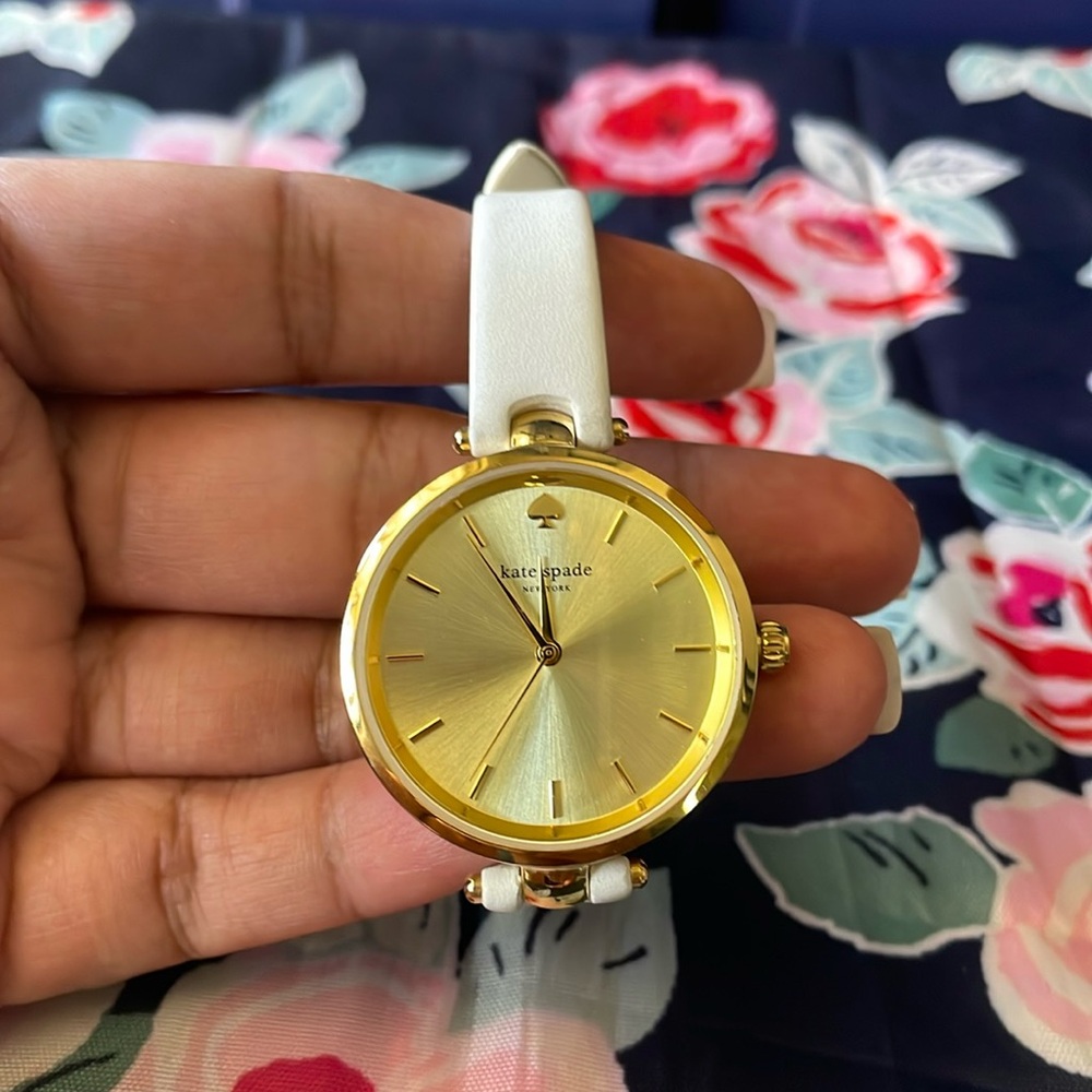 kate spade Gold and White Women's Watch